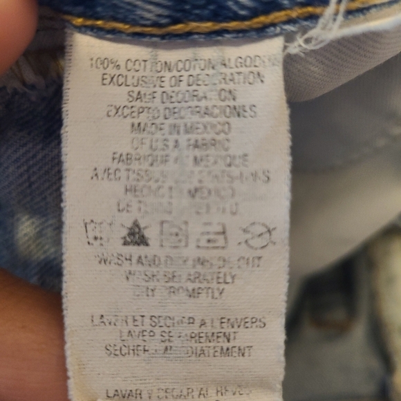 Vintage Tommy Hilfiger Denim Jeans Made In Mexico 29/32 Straight Leg Light Blue. - Picture 2 of 6